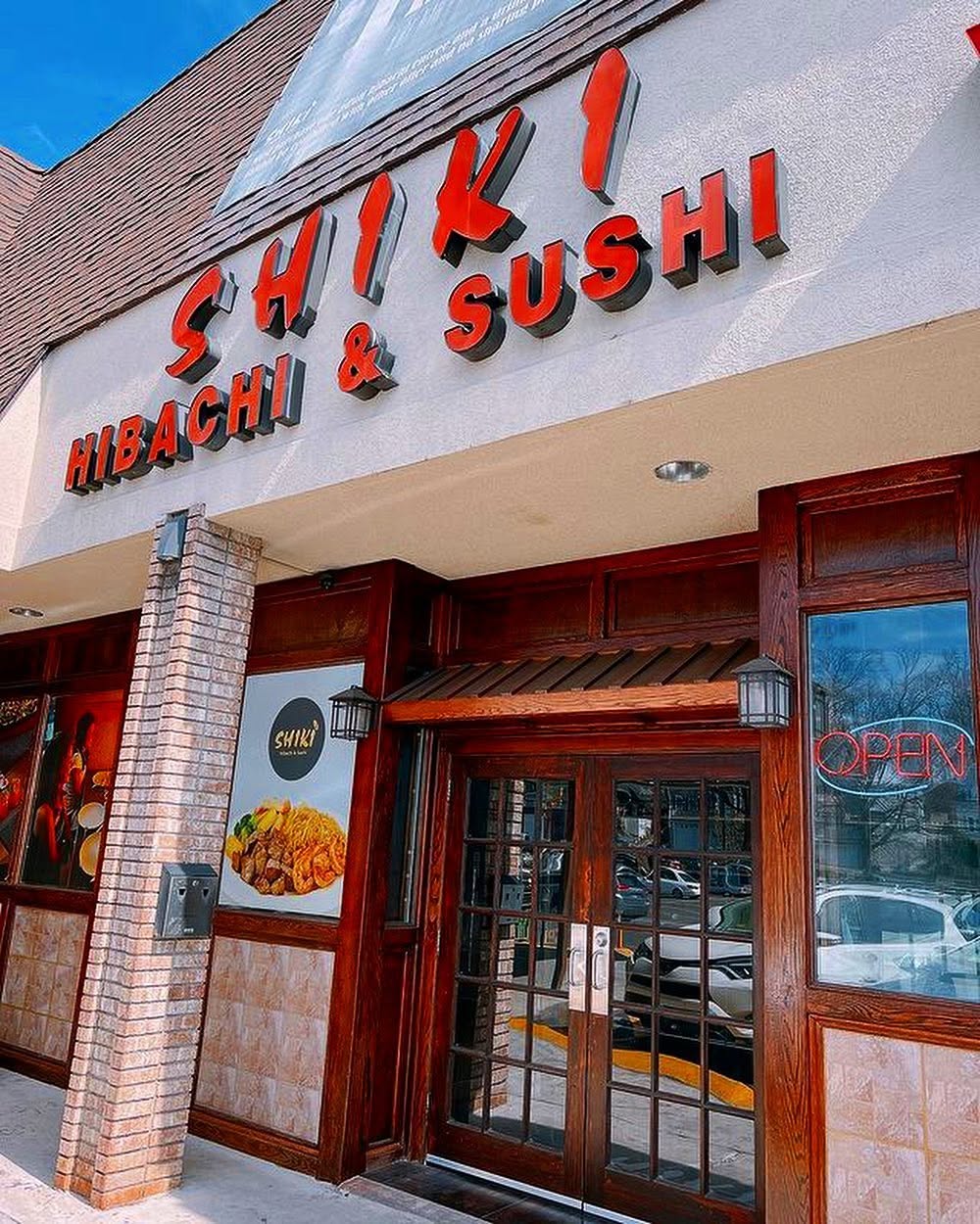 Shiki Hibachi & Sushi exterior during the day